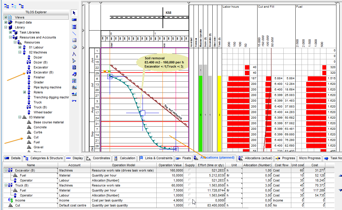 Trimble-Tilos-linear-scheduling-dashboard